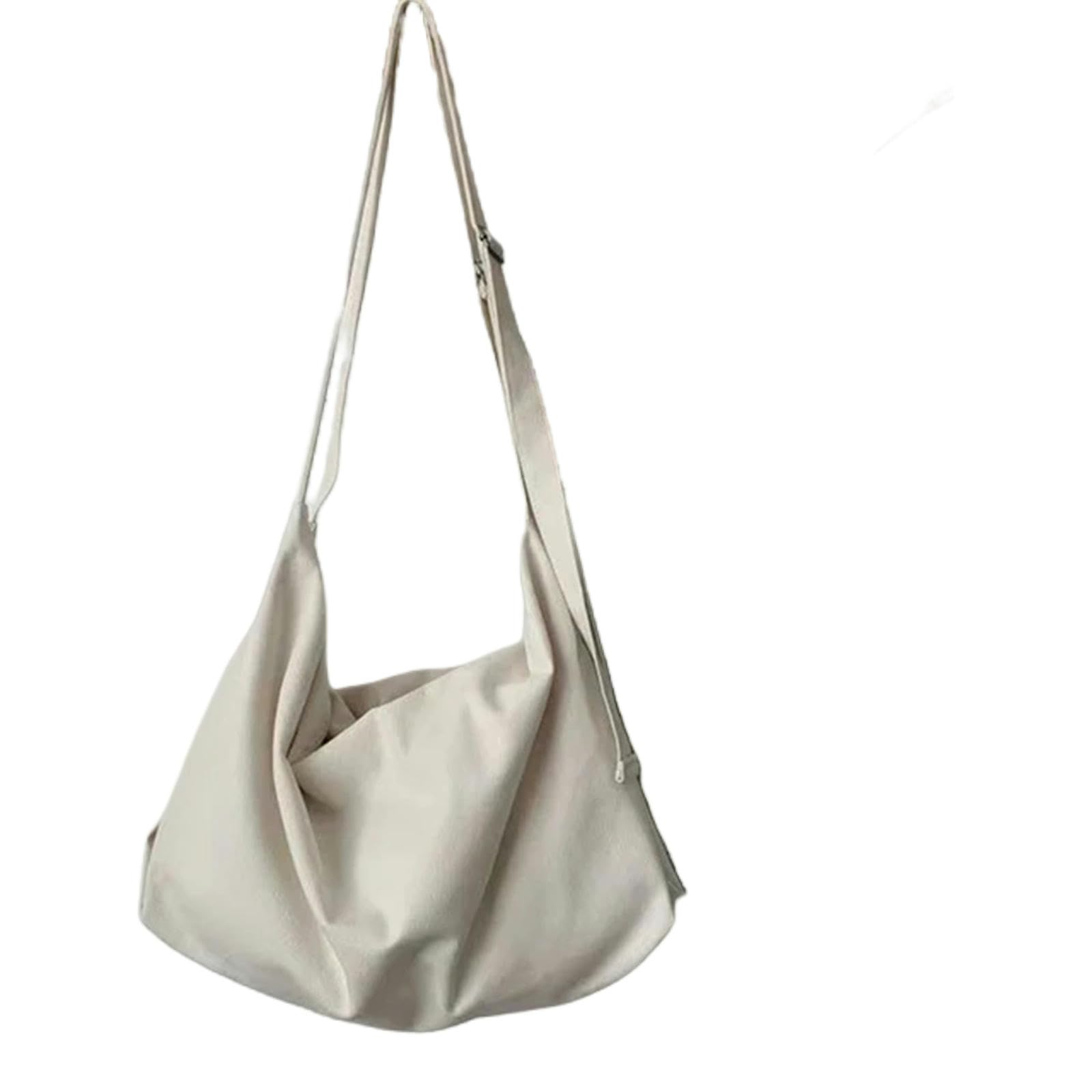 borsa tracolla donna Borsa A Tracota In Tela Casual Tela Da Donna Borsa Studentessa Sacca Di Grande Capacità Unisex