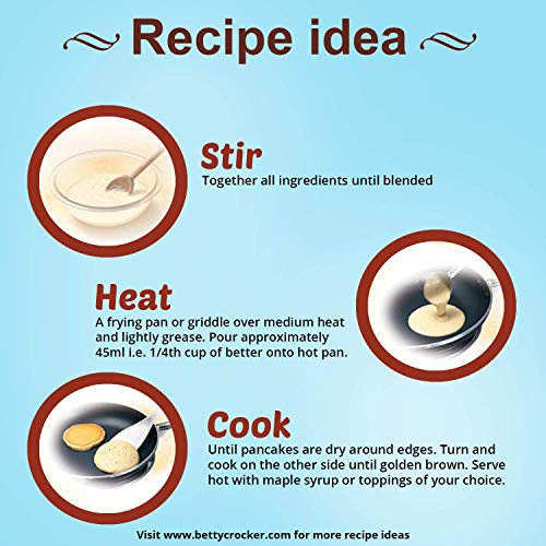 Image of Betty Crocker Pancake Mix, Original 500 Gm And Pillsbury Oven Cake Mix Moist Supreme Rich Choco, 285 Gm