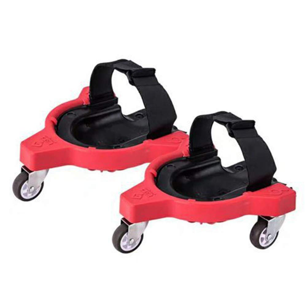 Ginocchiera Mobile,Ginocchiere Antinfortunistica,Multifunzionale con rotelle mobili, Flessibili, per Lavoro, Costruzioni, Cantiere
