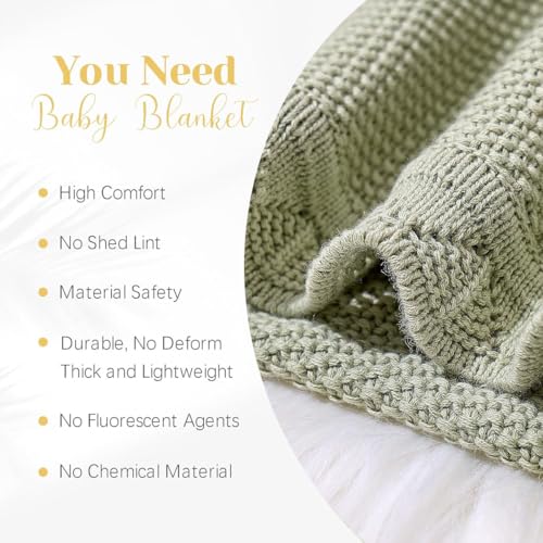 Personalized Baby Blanket, BJZLWJ Custom Baby Blanket Gifts with Name for Boy & Girl, Soft Lace Blanket, Newborn Swaddle Wrap, Pure Cotton Nap Blanket,30x40 Inch, Perfect for Baby Shower, Newborn Gift