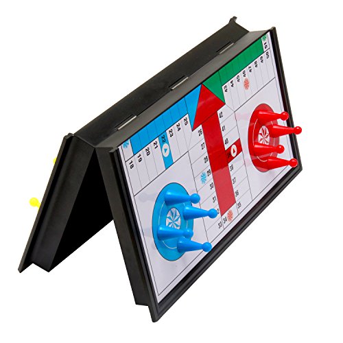 Amerous A027 10 Inch Ludo Go Board Folding Travel Magnetic Ludo Set thumb #1
