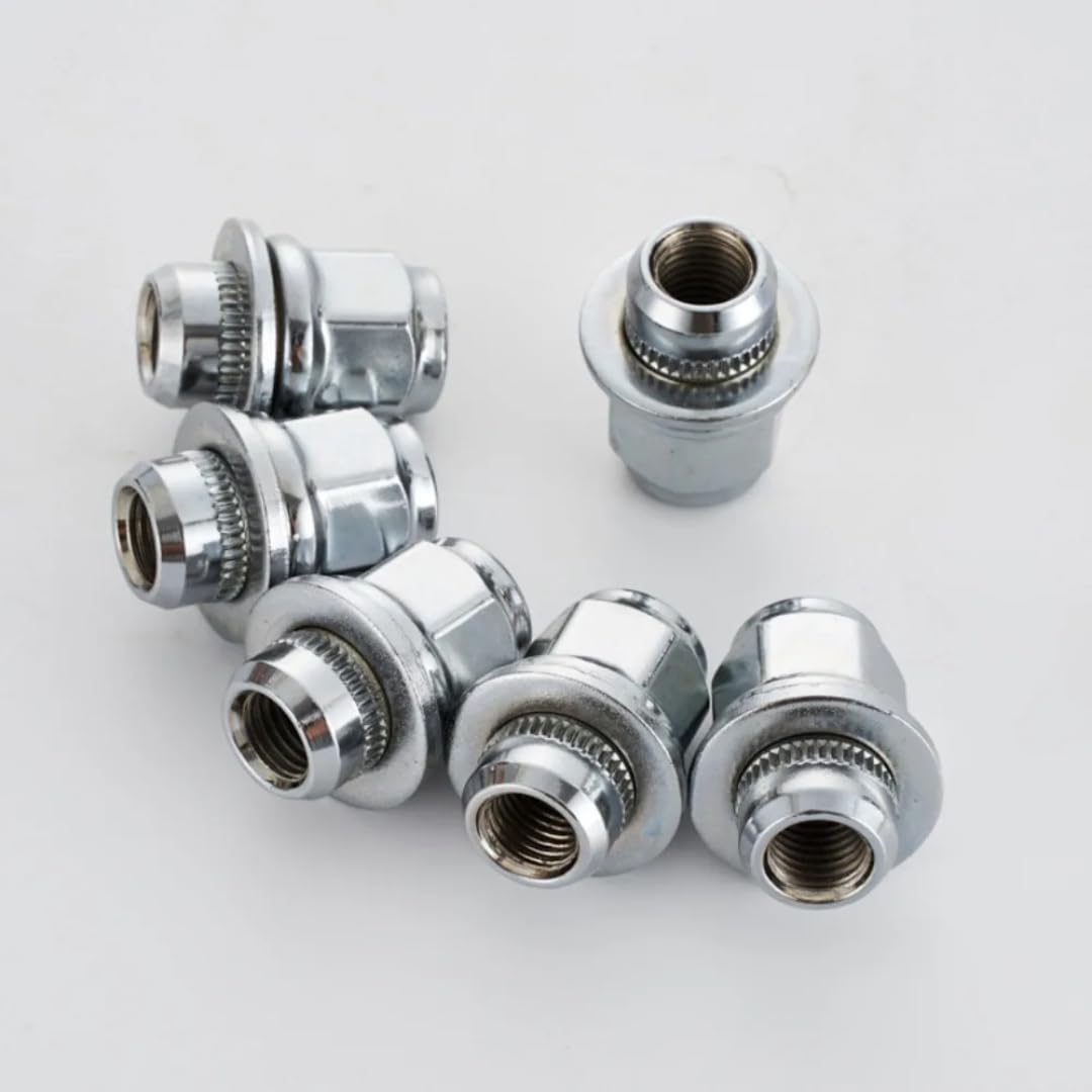 Nakrętki do Kół dla Infiniti, 20 szt. nakrętek kół M12x1,25 z łbem sześciokątnym 21 mm, długość 38 mm, 40224-JK00A