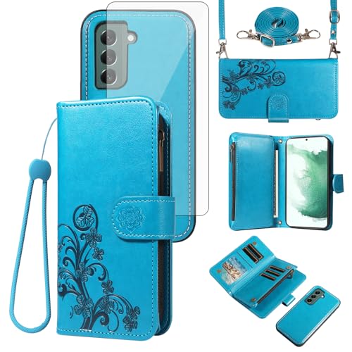 Coque Samsung S22 Plus avec sangle et porte-cartes pour vos sorties S22+