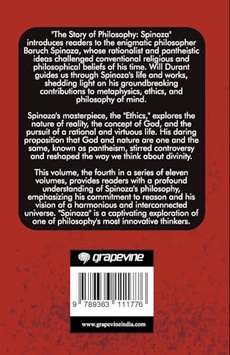 Image of The Story of Philosophy: Spinoza (Grapevine Edition)