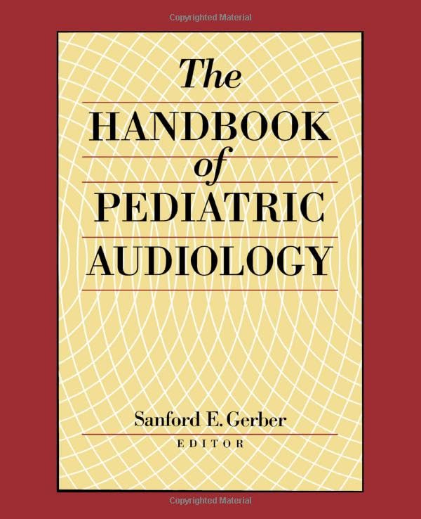 Buy The Handbook of Pediatric Audiology — BookShops.in