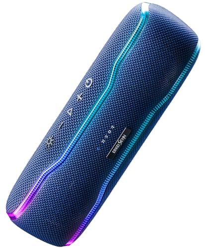 ERKEI SEHN Bluetooth Speaker, IPX7 Waterproof Wireless...
