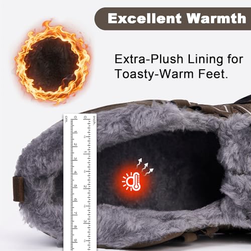 Image of Women's Waterproof Hiking Boots Anti Slip Ankle Boots Outdoor