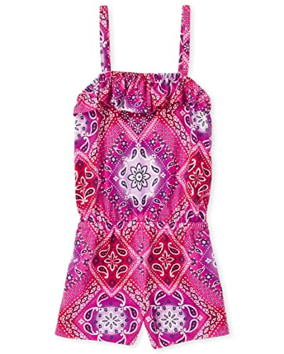 The Children's Place girls Girls Sleeveless Fashion Romper