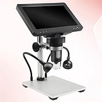 Vista 5 de Mikikit 1pc Digital Microscope Display and Led Light for Industrial Repair High-Definition Viewing Design for Precision Work