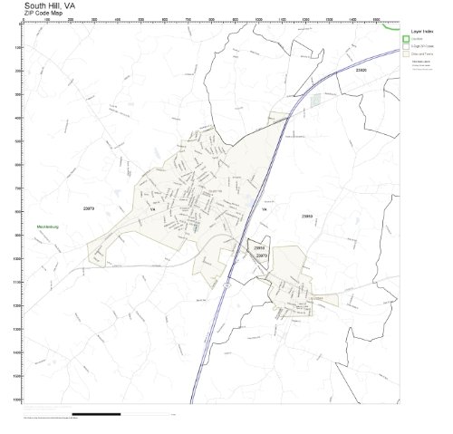 South Hill Va Zip Code