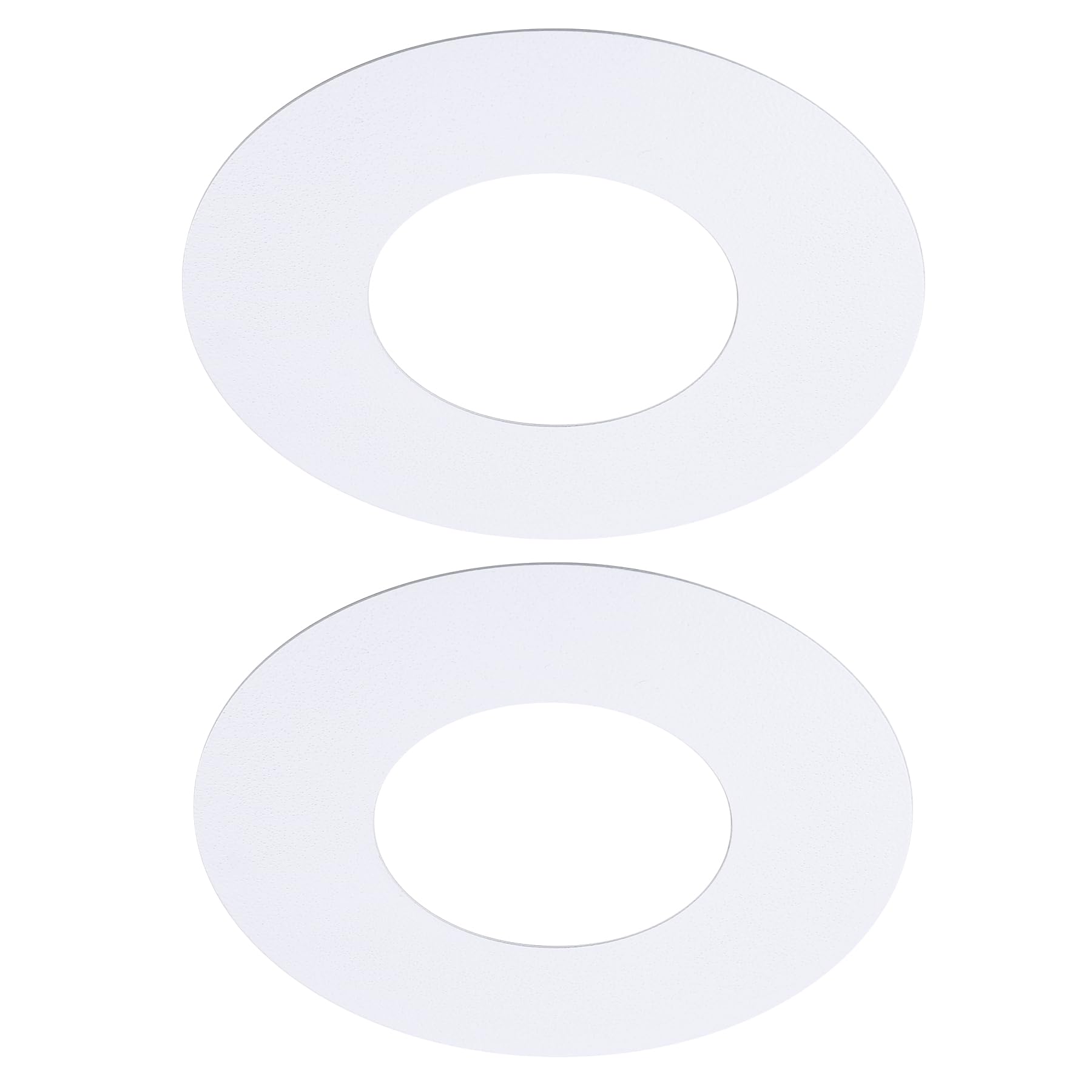 1-Pack Ceiling Medallion for 5" & 6" Recessed Can Lights – Stainless Steel Cover to Hide Oversized Holes, Works with Chandeliers & Flush Mounts, Brushed Nickel — Amazon image 12