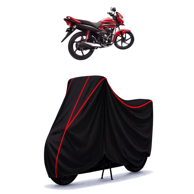 Image of Dream Yuga STD Water Resistant Bike Cover for All Motorcycles & Rain | Heavy Duty Taffeta Fabric | UV Protection, Dustproof, Scratchproof | All Weather Two Wheeler Body Cover with Elastic Bottom