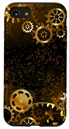 Iphone Se (2020) / 7 / 8 Steampunk Clockwork Gears Case #TOP13