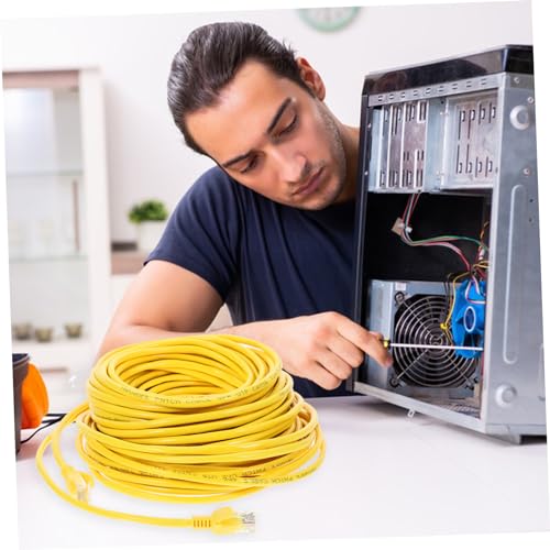 Cable Ethernet MERRYHAPY 20m Cat 5e Patch Cord miniatura 6