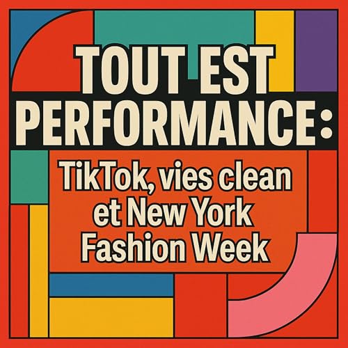 Tout est performance : TikTok, vies clean et New-York Fashion Week