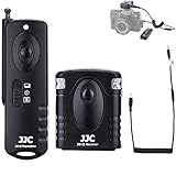 JJC Wired Wireless Shutter Release Remote Control for Fujifilm X-T30II X-T30 II X-T20 X-T10 GFX100S...