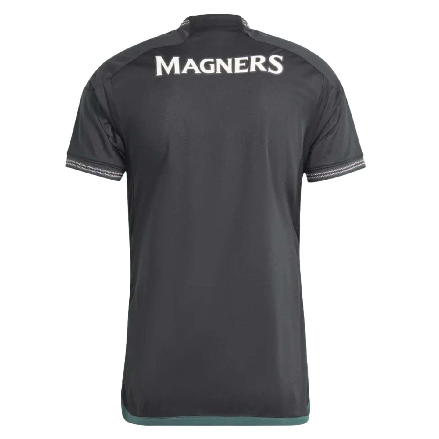 adidas Maglia da calcio Celtic 23/24 Away da uomo, colore nero, avvolta nel patrimonio scozzese, assorbe l'umidità