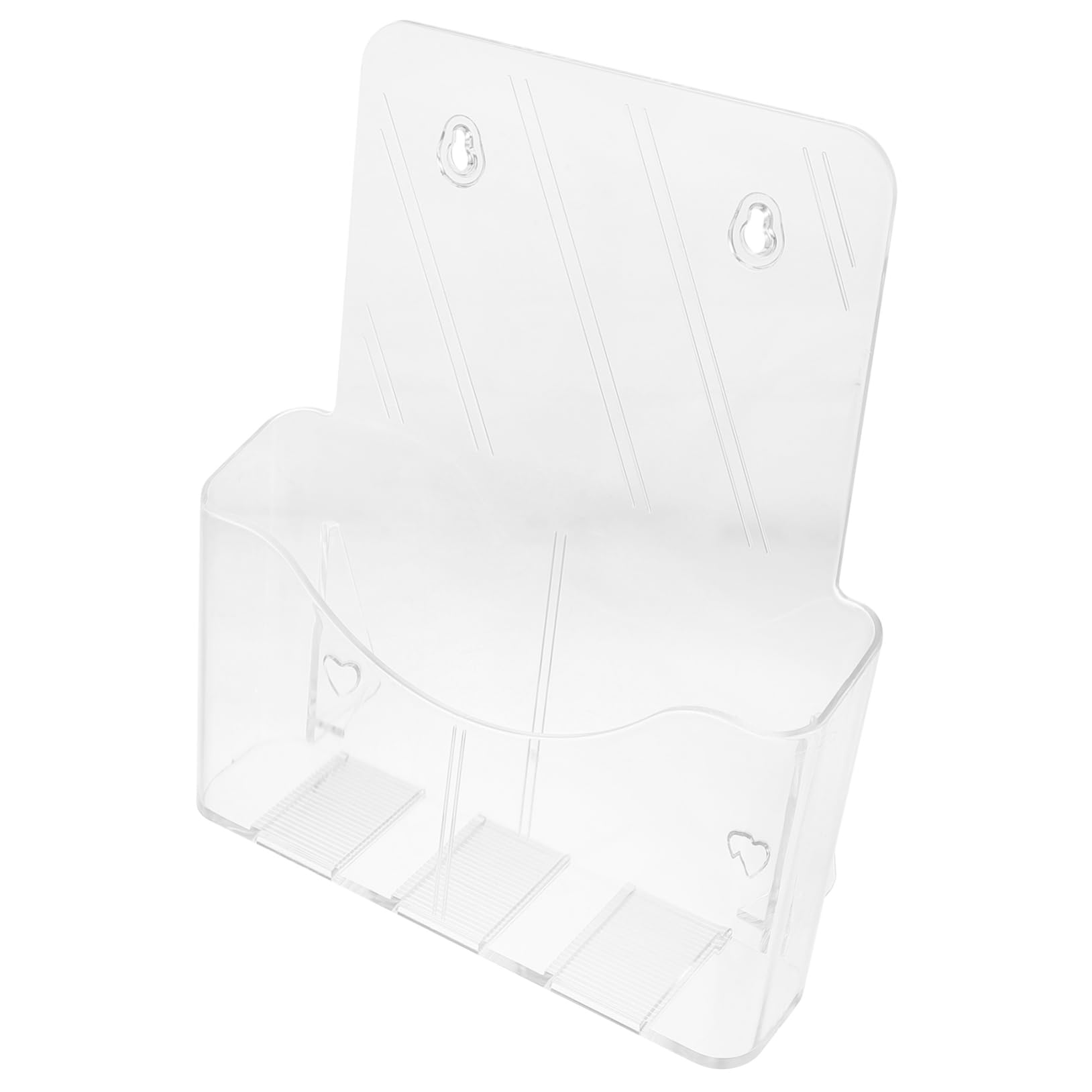 Gadpiparty Document Shelf Magazine Folders Wall-mounted Rack Leaflet Holders Office Storage