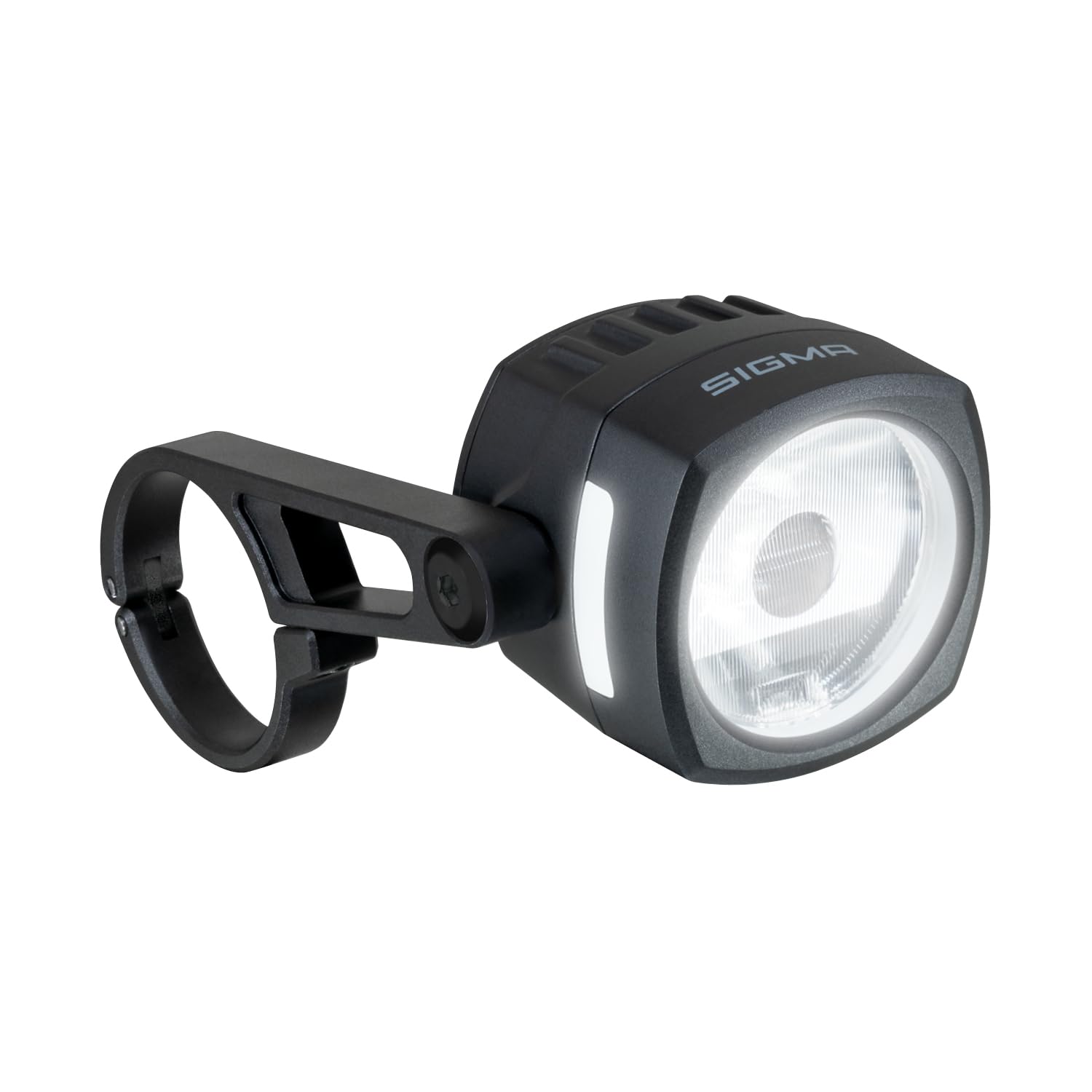 SIGMA EOX FL 150 | StVZO zugelassene Beleuchtung für E-Bikes | E-Bike Frontleuchte mit 150 LUX | USB-C Ladeanschluss | Tagfahrmodus & Lichtsensor
