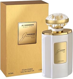 Al Haramain Junoon Rose 75ml Eau de Parfum Spray | Women’s Perfume | Long-Lasting Soft Oriental Scent | Premium Amber, Floral & Powdery Fragrance | Elegant Perfume Gift for Her | Made in UAE