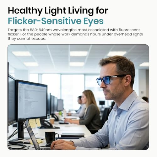 Image of Sleep ZM Blue Light Blocking & Light Sensitivity Glasses - 14 Lens Types for Comfort, Relaxation, Sleep & Relief