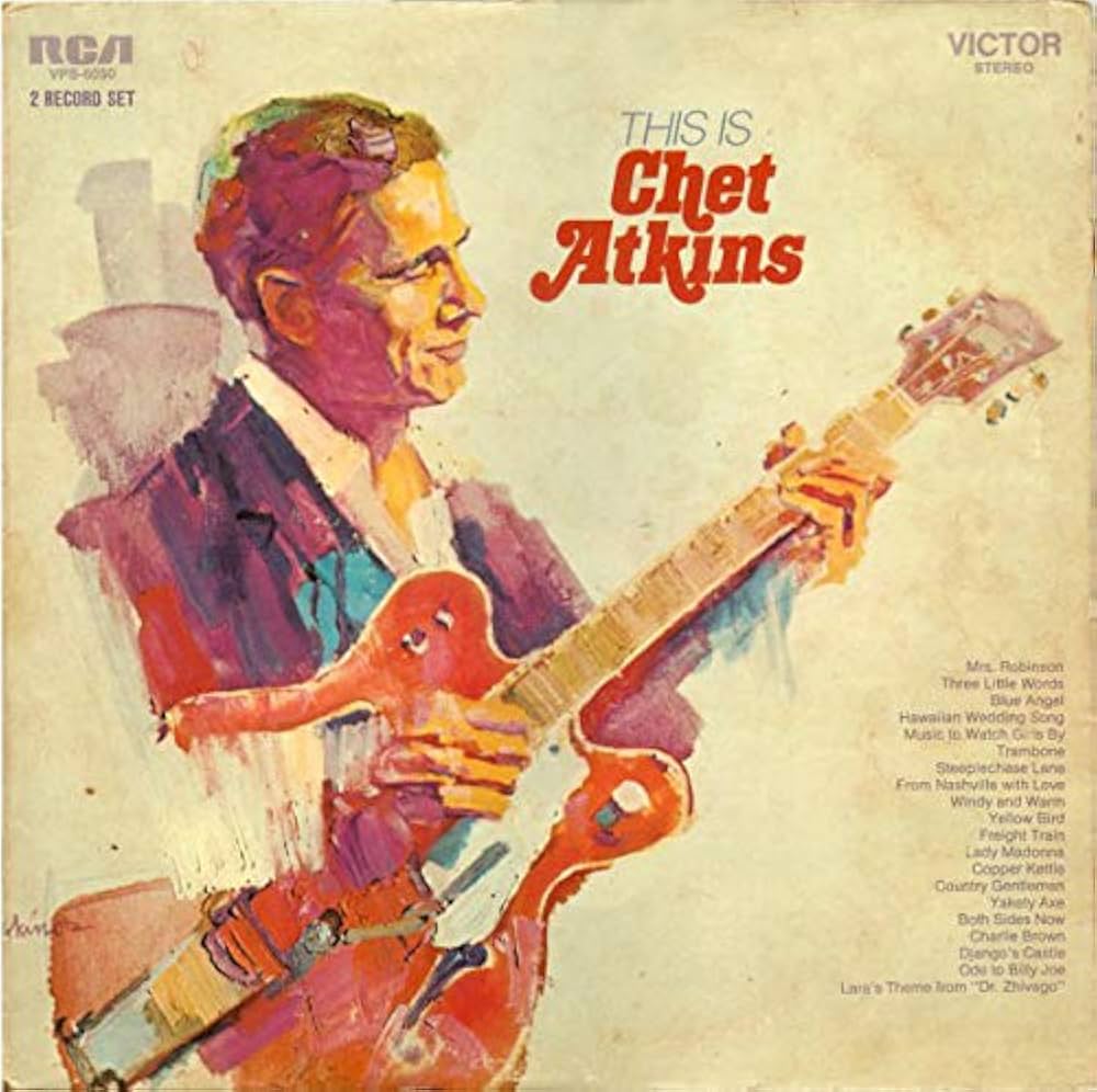 豪CD Chet Atkins Night Atlanta Burned / First Nashville