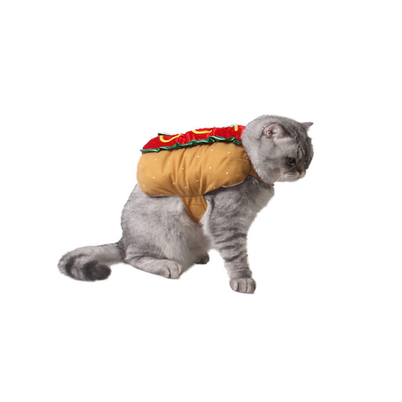 BESPORTBLE Disfraz De Festival para Mascotas Ropa Abrigada para Perros y Gatos para Fiestas De Navidad Halloween o Cumpleaños Diseño Decorativo
