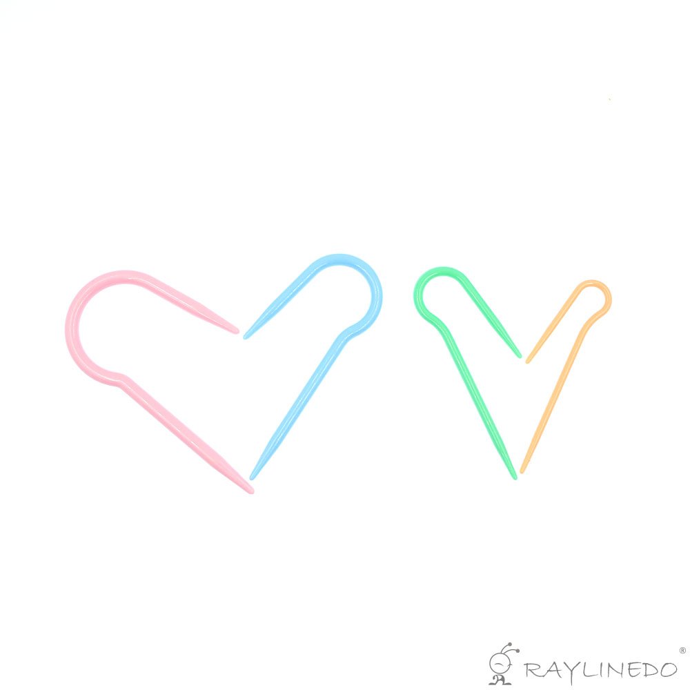 RayLineDo® Knit Stitch Holders Cable Needles Crochet Tool Craft Hook Knit 1 Set