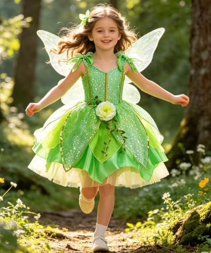 Disfraz Completo Princesa Hada para Niñas 3-10 Años miniatura 2