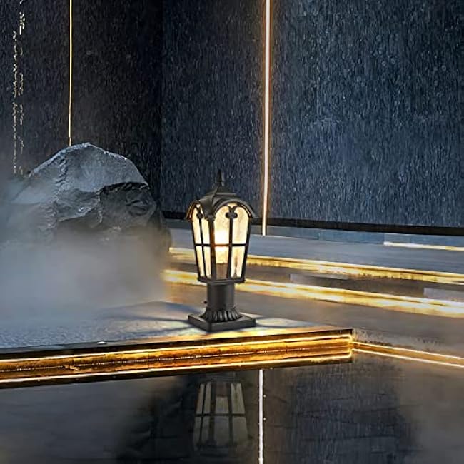 Outdoor Post Light Mounting Base Traditional 5.5 W x 5.5 D x 3.25 H