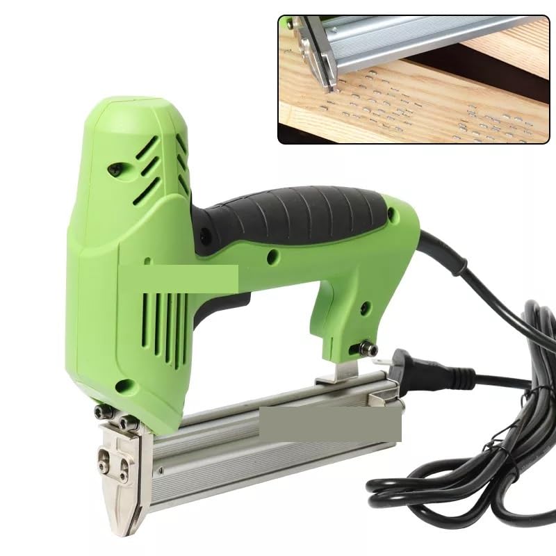 2 in 1 Pistola sparachiodi elettrica pinzatrice elettrica cucitrice Utensili elettrici Pistola for Punti mobili for Telaio con graffette e Lavorazione del Legno