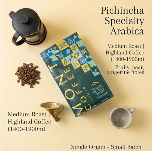 Mont Coffee Ecuador Pichincha café en grano 12 oz miniatura 2
