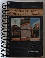 Vincennes University Writers' Handbook, Second Edition 1133151744 Book Cover