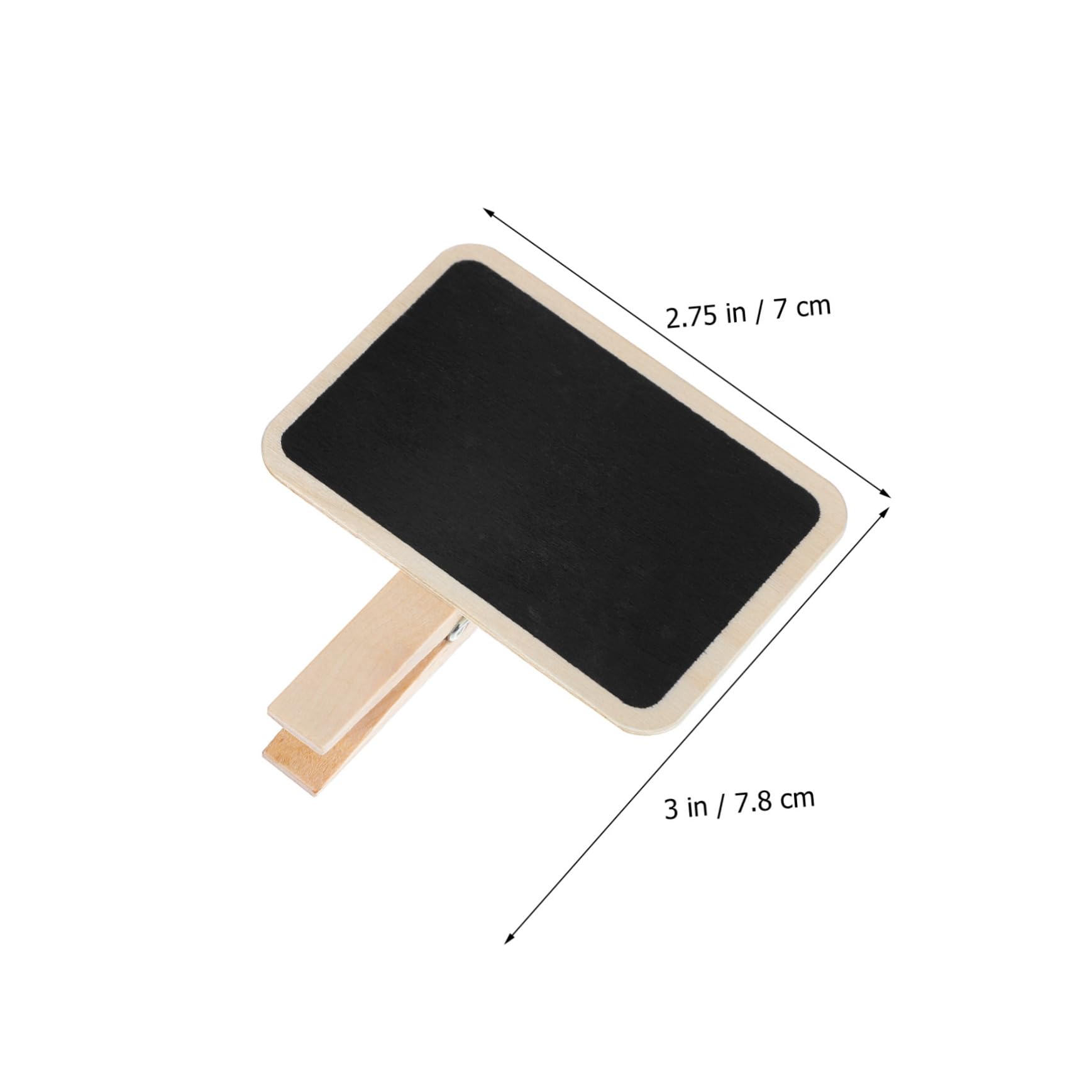 SHINEOFI 20 piccole clip da lavagna, piccole etichette da appendere con clip, etichetta alimentare su lavagne, con supporto, cartellini per prezzi, cartoni animati, mini clip di chiusura in legno