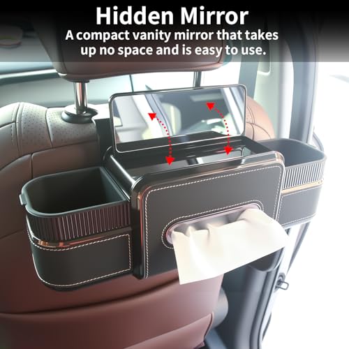 Organizador Trasero 6 en 1 para Auto con Porta Vasos miniatura 7