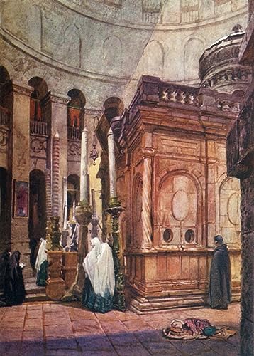 Décoration chambre avec tableau la rotonde chapelle Saint-Sépulcre Fulleylove