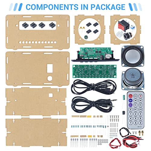 MiOYOOW DIY Bluetooth Speaker Kit with FM Radio for School and Home Use - Image 3