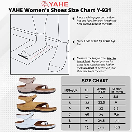Image of YAHE Women's Doctor Sole Orthopedic Footwear Stylish Fashion Sandals Y-931