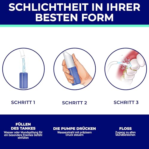 Oravix Munddusche Mandelsteine Entfernen, Munddusche Kabellos, Tonsillenstein Entferner, Reisemunddusche, Mobile Munddusche Nicht Elektrisch, Zahndusche, Irrigator Zähne, Oral Munddusche Kinder – Bild 7