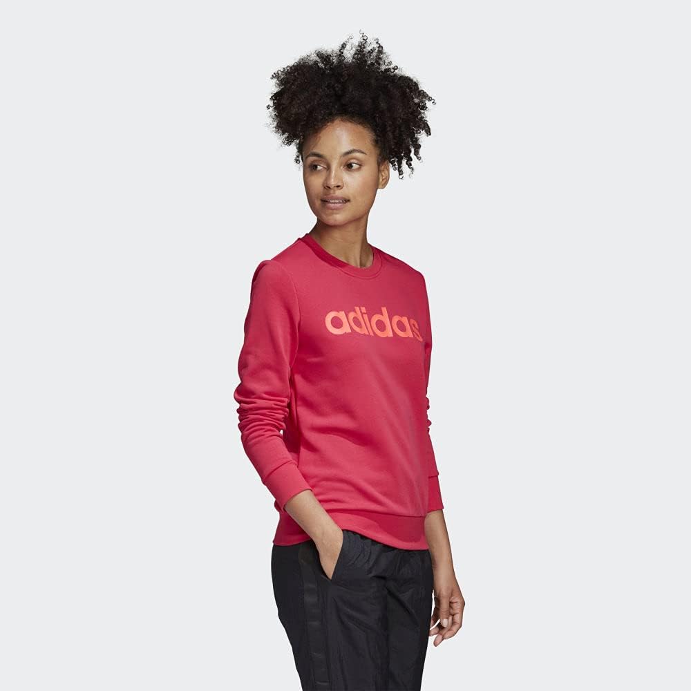 adidas Women's Essentials Linear Sweatshirt - Image 5