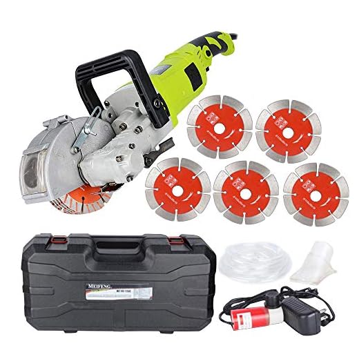 PROMOTOR Wall Groove Cutting Machine 220V 4000W Electric Wall Chaser (Wall Slotting Machine)