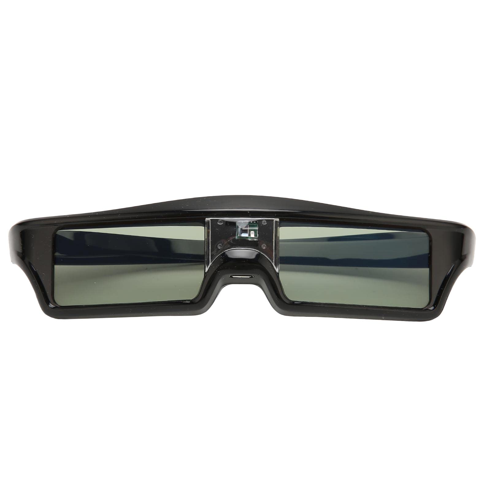 USB Rechargeable 3D Movie Game Glasses, Long Time Standby Glasses for Home Cinema Theater Movie, for 3D Movies Games, for 3D Viewing, Support All DLP Link Technology (KX30)