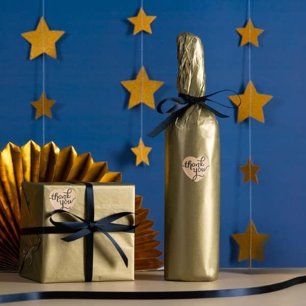 Vsosfiza Gold Tissue Paper Wrapping Paper 50×70 cm 20 sheets BigaMart