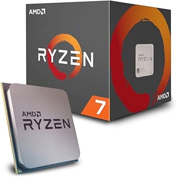 Amazon | AMD CPU Ryzen 7 2700 with Wraith Spire (LED) cooler