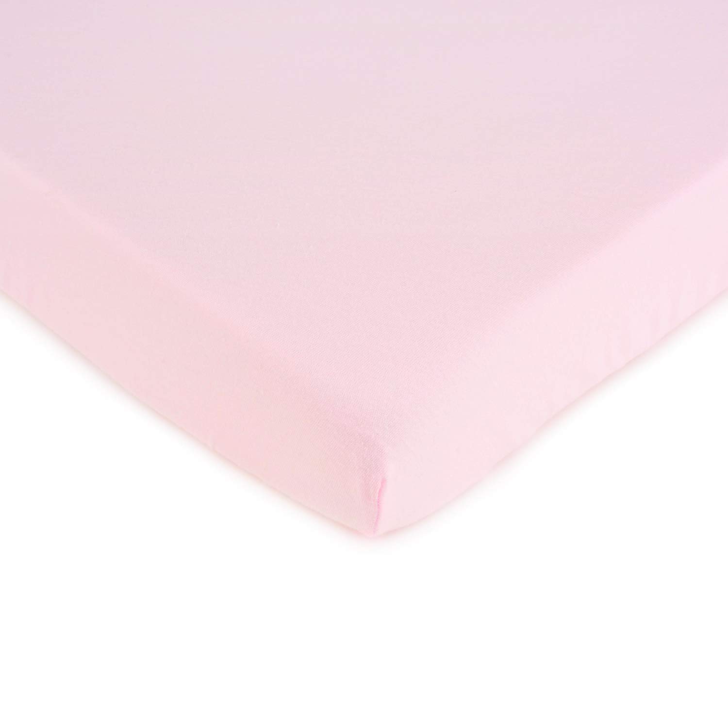 SheetWorld Fitted Pack N Play Playard Sheet Compatible with Maxi COSI Swift Play Yard 31 x 39 inches, 100% Cotton Jersey, Hypoallergenic, Butter Soft, Baby Pink, Made in USA