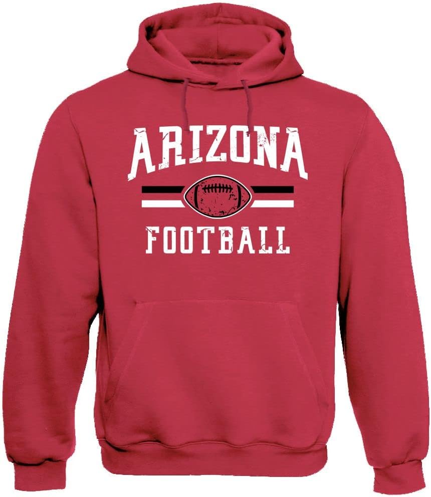 Xtreme Apparrel Team Retro Vintage Men's Hoodie Sweatshirt for Football Fans