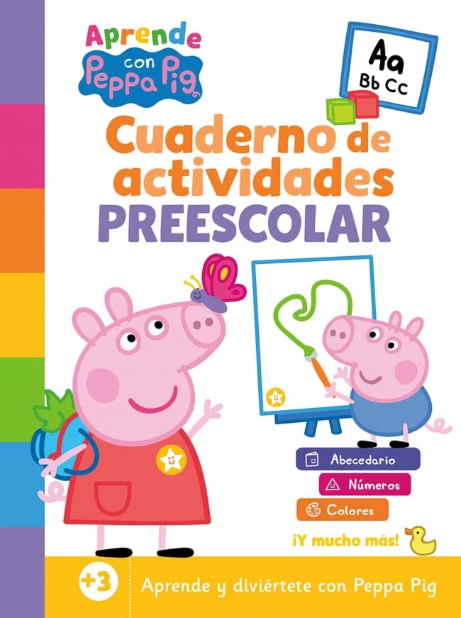 Peppa Pig. Cuaderno de vacaciones - Cuaderno de actividades preescolar (Altea)