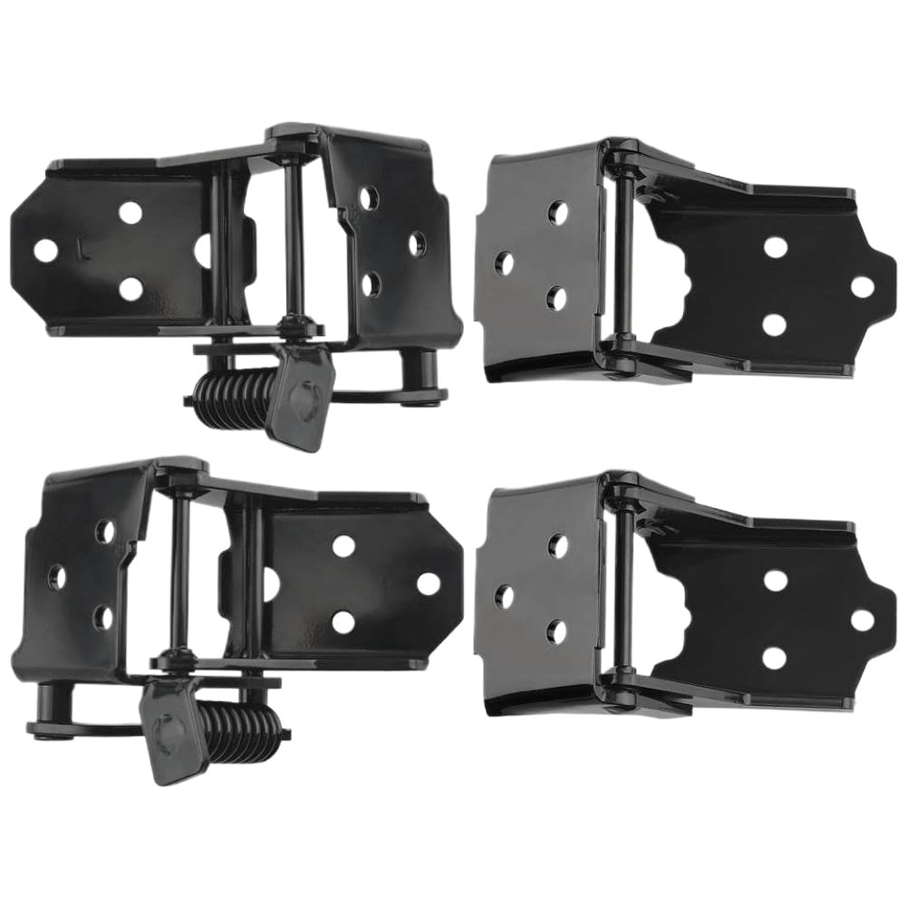 Door Hinge Kit Upper and Lower Compatible with Camaro Firebird Nova 1968 1969 and Full Size 2 and 4 Door Models 1971 1972 1973 1974 1975 1976 Front Doors