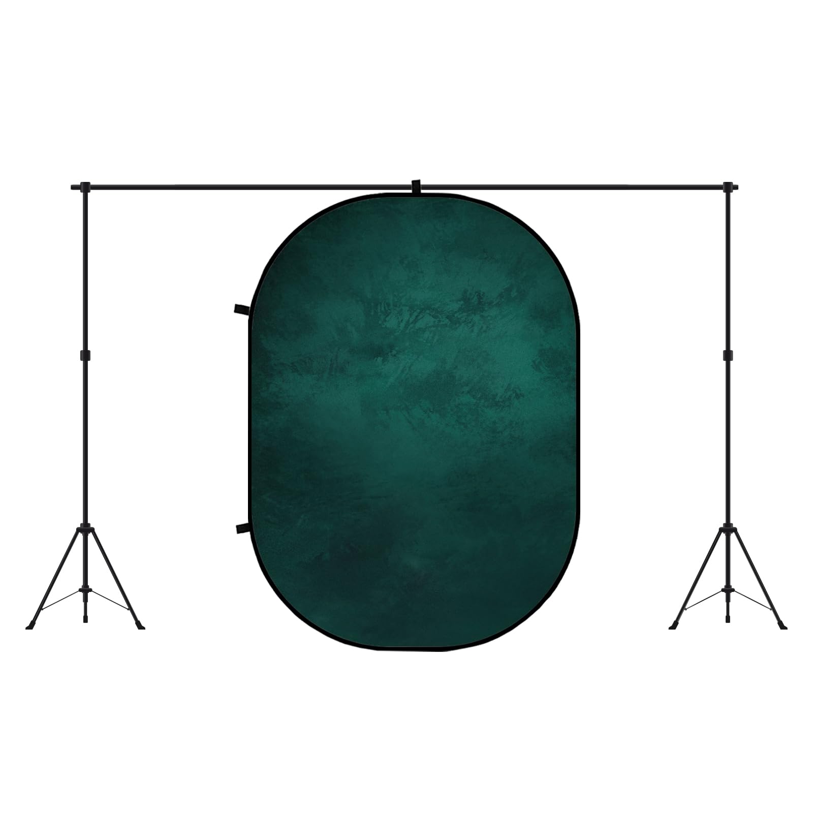 Kate 1,5x2m ciano/marrone fondale pieghevole pop up Backdrop pieghevole per riunione online Ritratto Fotografia Studio Foto Props
