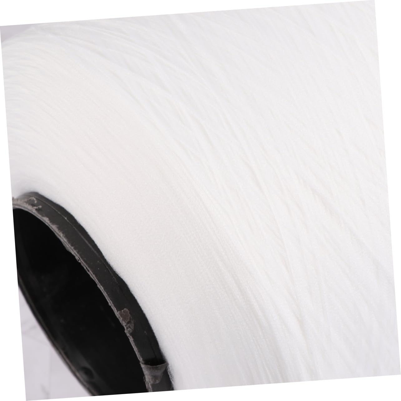NUOBESTY Hilo De Coser Para Ropa y Pantalones, 2 Rollos Blancos 27400m 150d, Hilo De Coser Resistente Baja Elasticidad, Uso Costura y Bordado, Adecuado Para Hogar y Confección